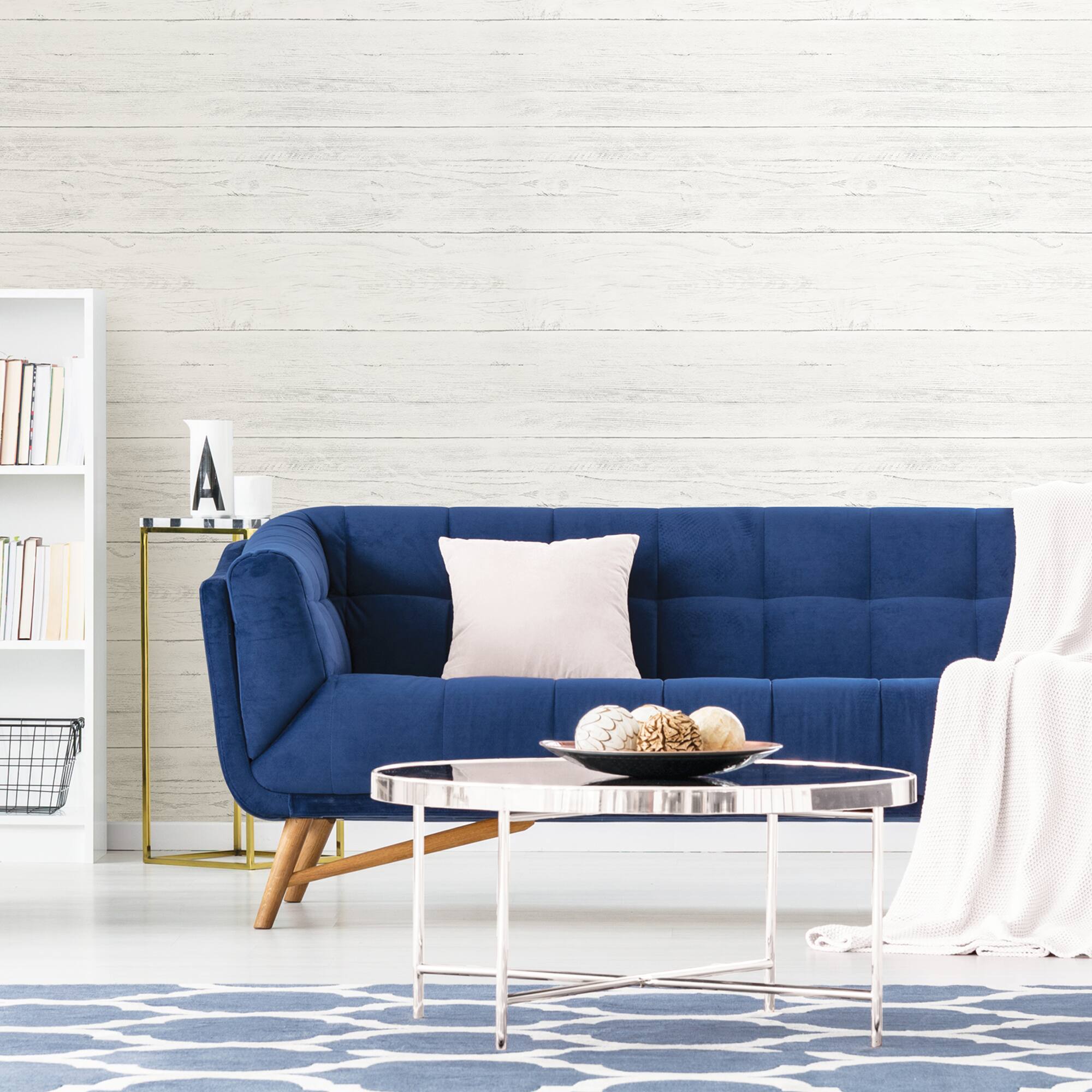 NuWallpaper Shiplap Peel & Stick Wallpaper